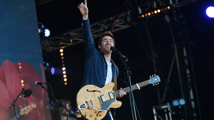 Jamie Lawson performing at BBC Radio 2 Live in Hyde Park, London.
