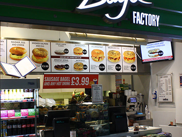 Bagel Factory Waterloo Station