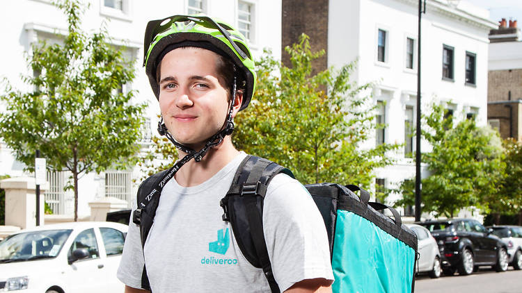 Will Diggle, Deliveroo rider