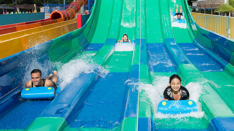 Splash around at Wild Wild Wet