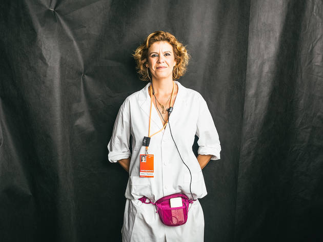 Caras da ModaLisboa #7: Gabriela Vasconcelos, a maratonista sorridente do sitting Caras da ModaLisboa #7: Gabriela Vasconcelos, a maratonista sorridente do sitting