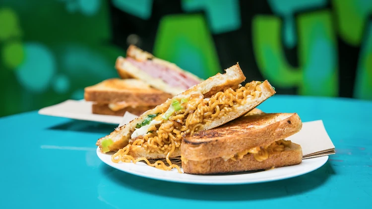 Mie Goreng toastie from Dutch Smuggler Mie Goreng toastie from Dutch Smuggler
