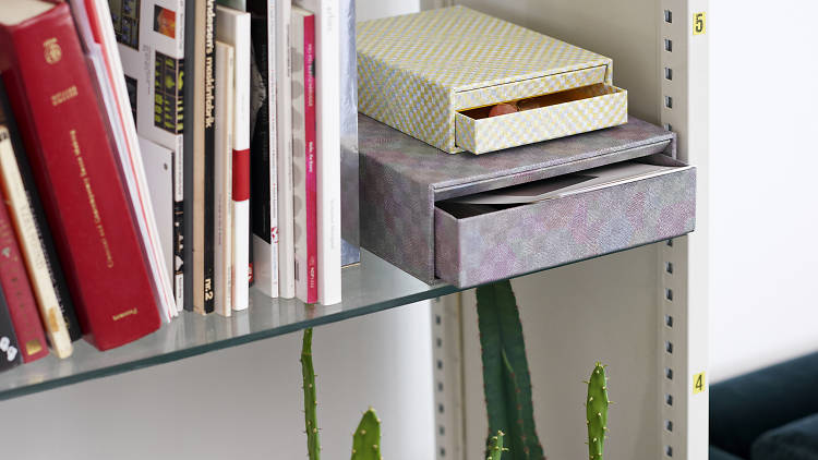 Shelf drawers from Hay