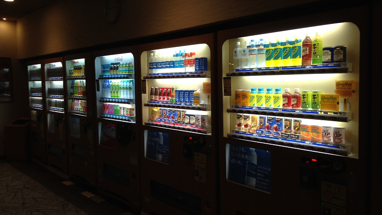 Warm vending machine drinks