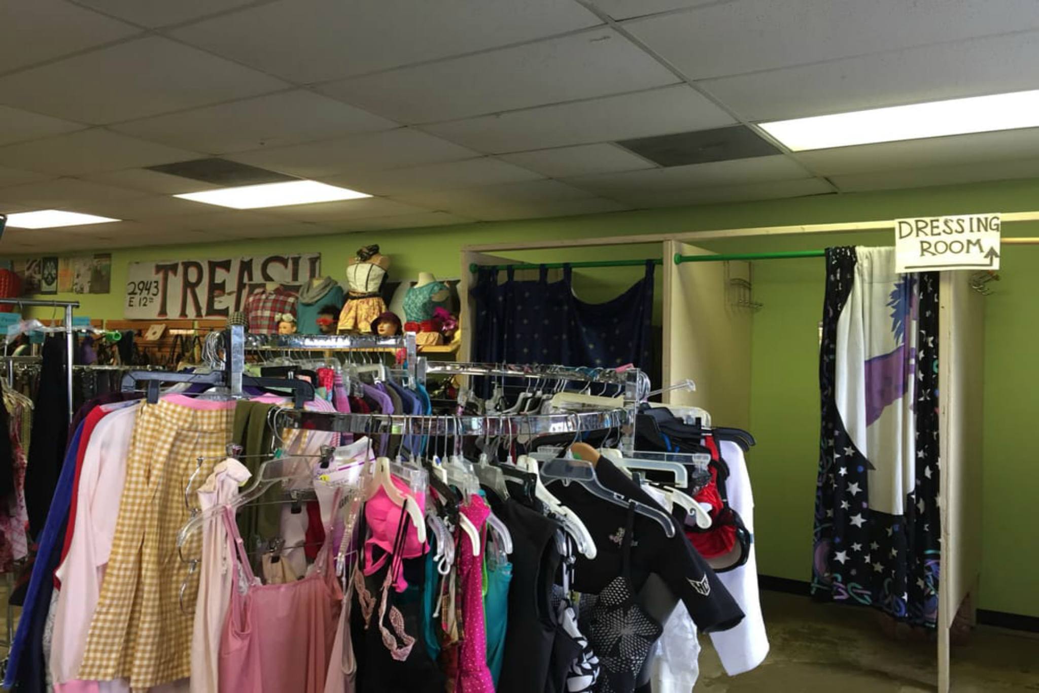 Treasure City Thrift Shopping in Pershing, Austin