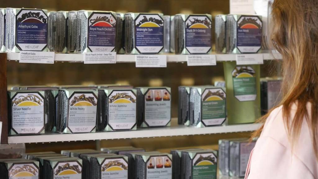 Mei Leaf Shopping in Camden Town, London