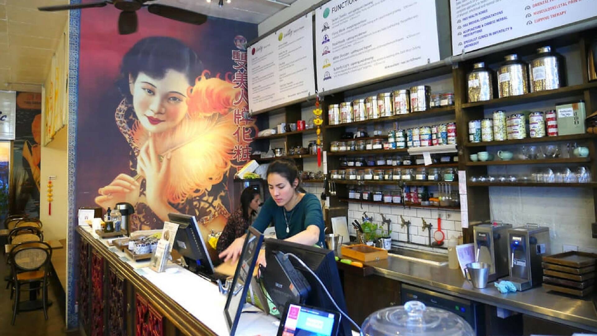 Mei Leaf Shopping in Camden Town, London