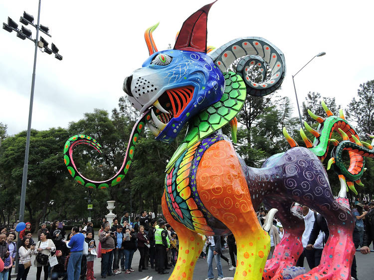 desfile de alebrijes monumentales 2024 