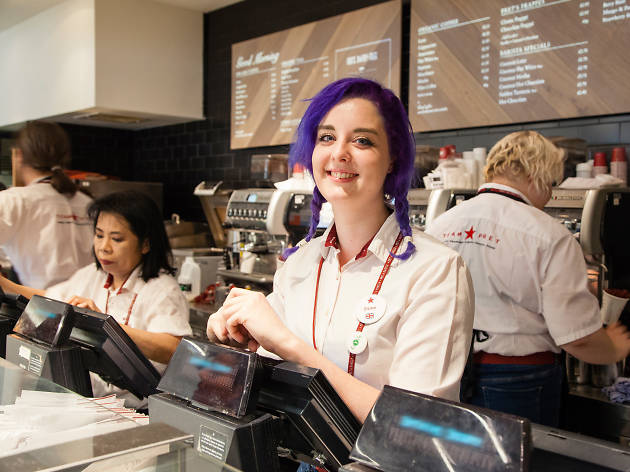 Esme Harrington, Pret a Manger team member Esme Harrington, Pret a Manger team member