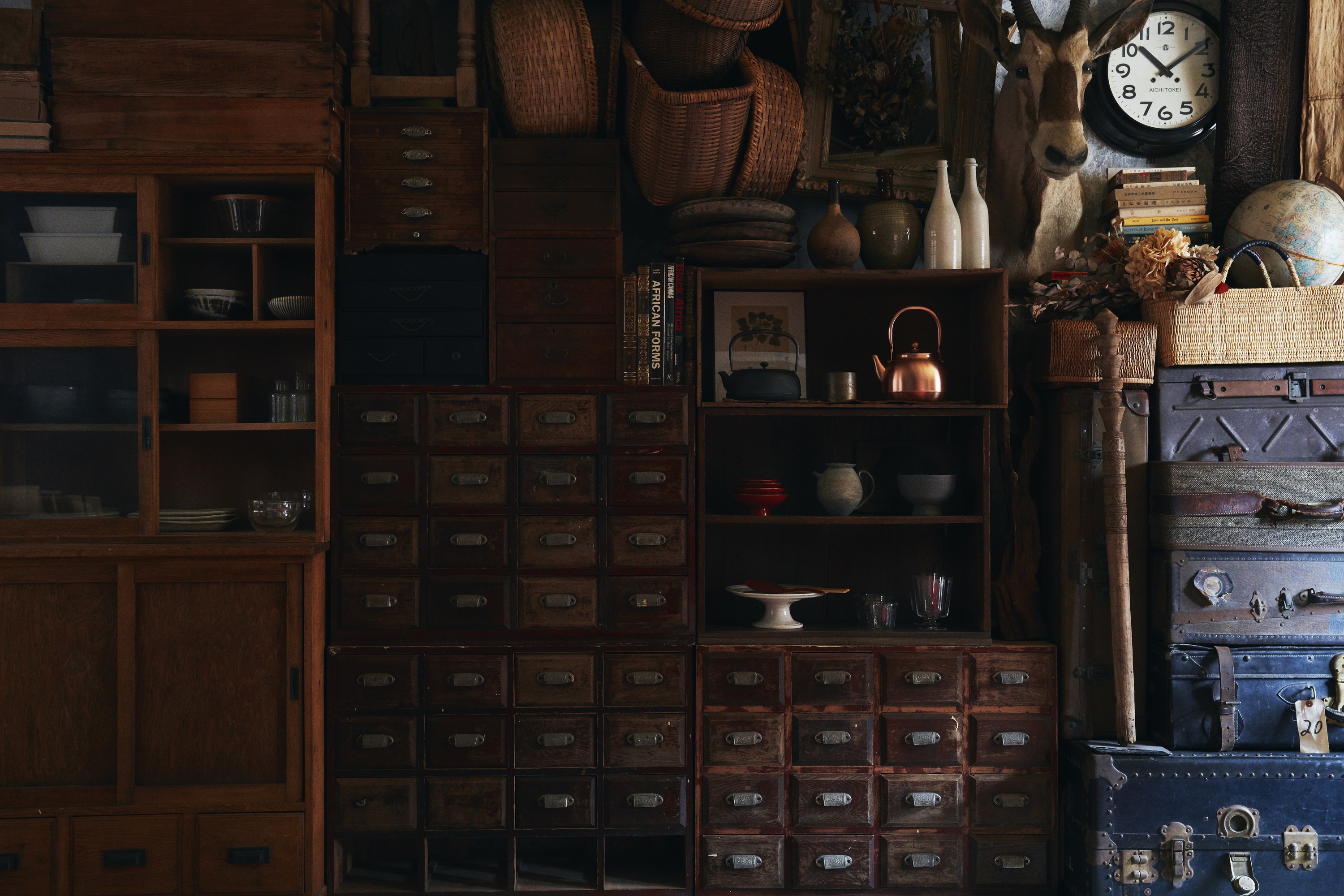 Antique Sam's Collection大きな李朝木鉢 木製捏鉢