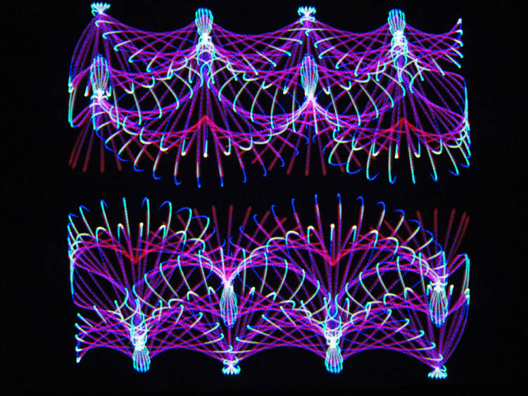 Catch a laser light show at Frost Science