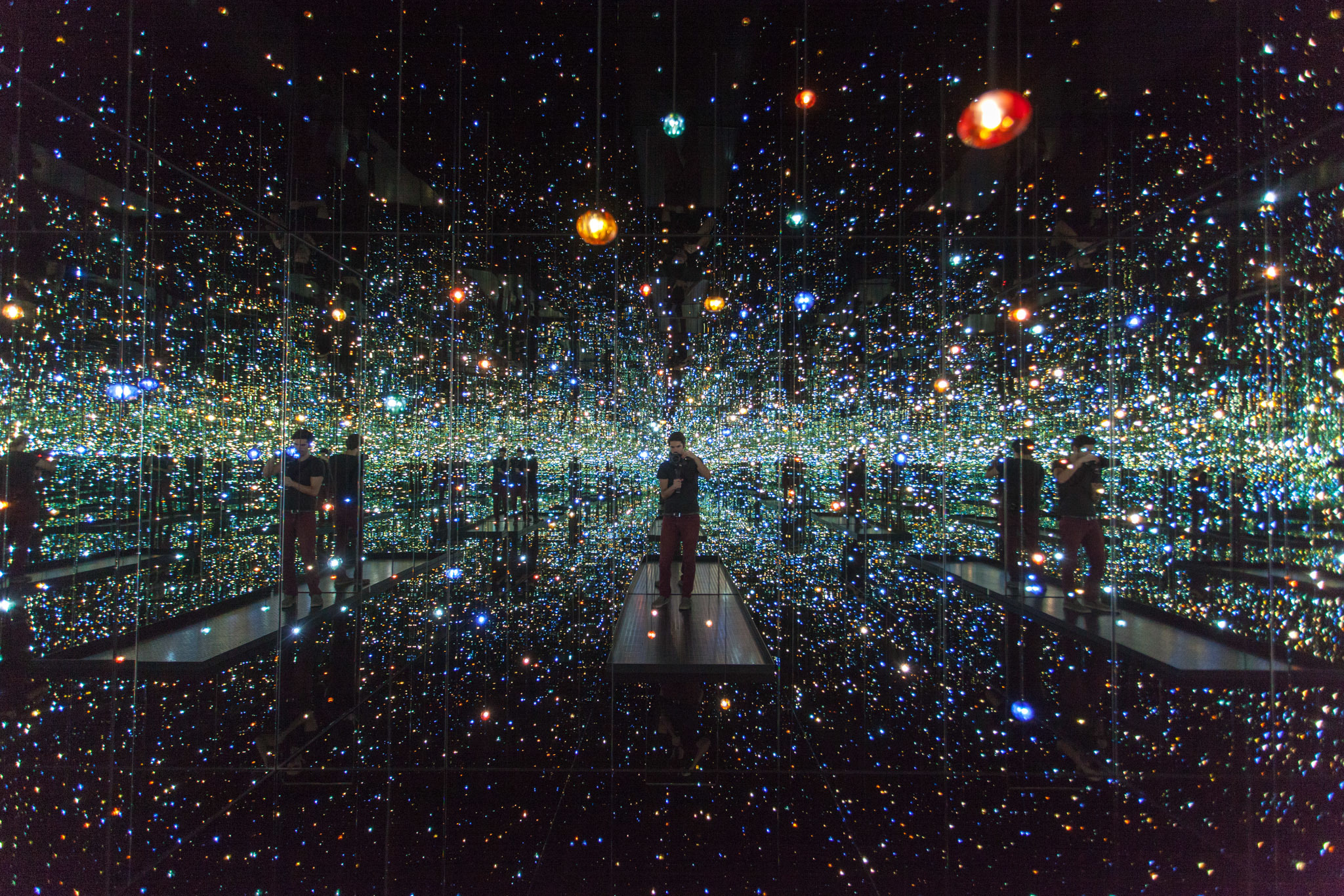 Yayoi Kusama's Infinity Mirror Rooms at The Broad