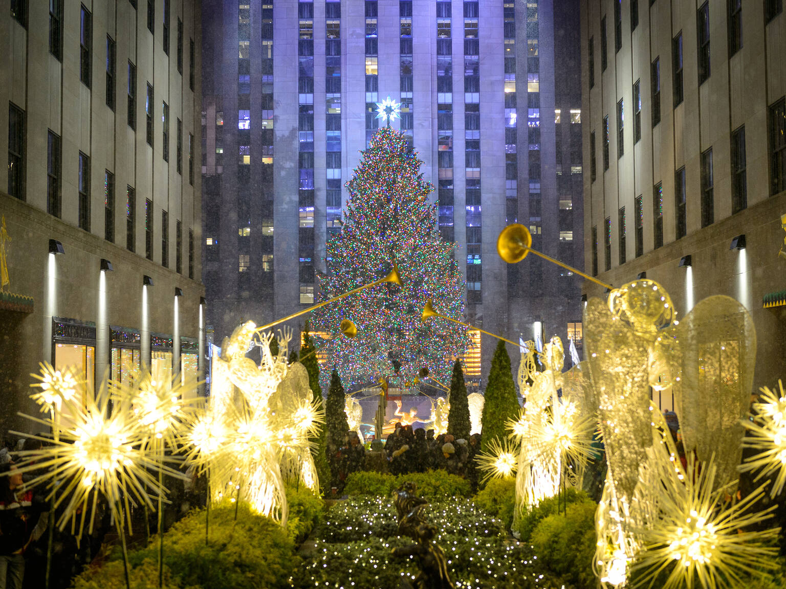 Rockefeller Center Christmas Tree Lighting 2023 in NYC Performers