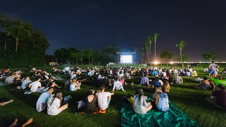 Catch an outdoor film at the Holland V carpark