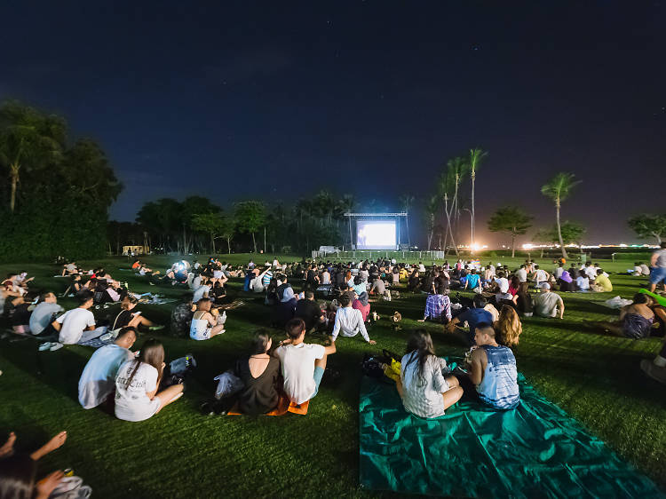 Catch an outdoor film at the Holland V carpark