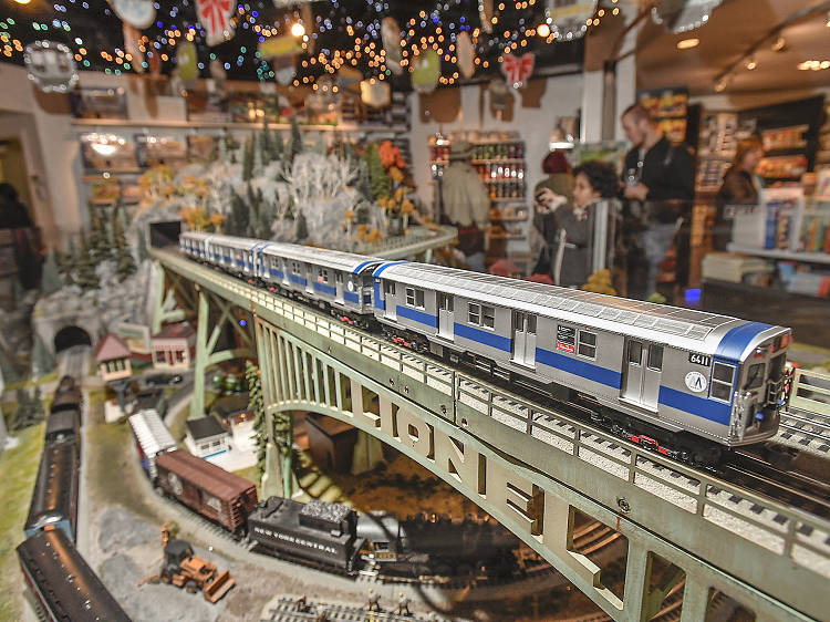 Admire the Holiday Train Show at Grand Central Terminal