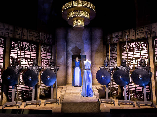 La sala Daenerys Targaryen de la mostra Game of thrones: The touring exhibition' La sala Daenerys Targaryen de la mostra Game of thrones: The touring exhibition'