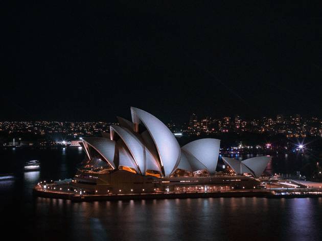 Sydney Opera House at night Sydney Opera House at night