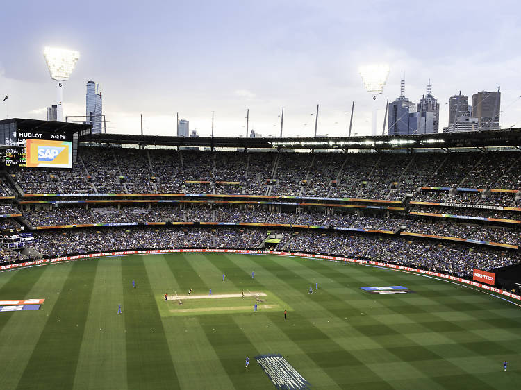 Watch the footy at the MCG