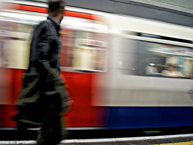 london night tube image london night tube image