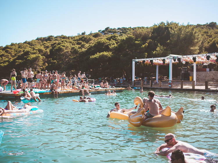 Attend a music festival in Tisno