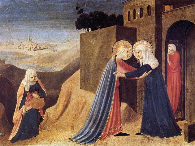 Visitação de Fra Angelico Visitação de Fra Angelico