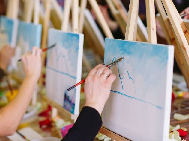 8 Of The Best Paint And Sip Classes In Nyc