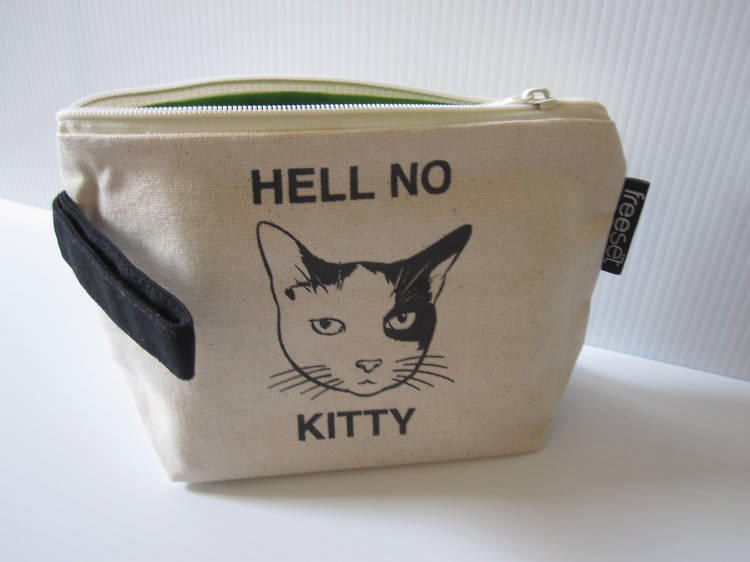 "Hell No Kitty" Handy Pouch
