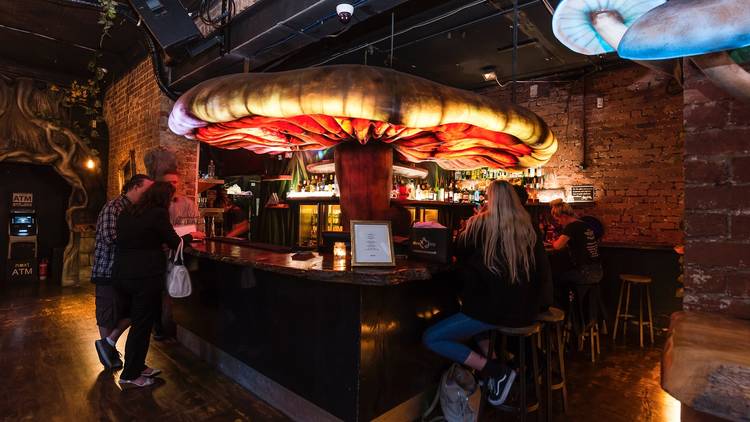 Bar area at Storyville