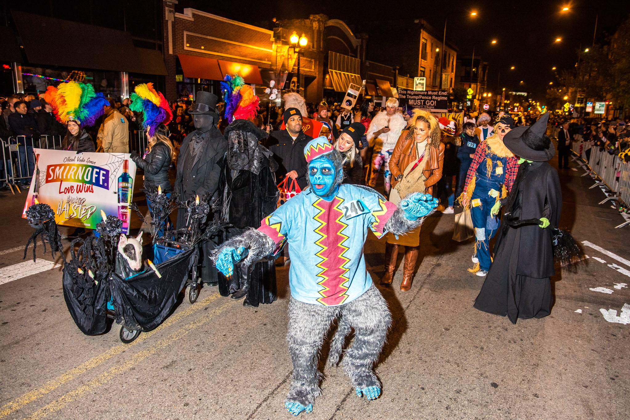 northalsted halloween parade, 2017