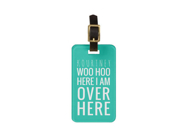 Funny Personalized Luggage Tag Funny Personalized Luggage Tag