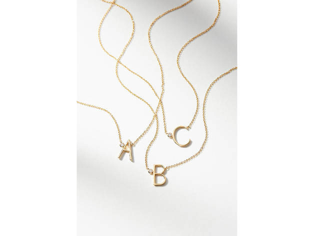 Delicate Monogram Necklace Delicate Monogram Necklace