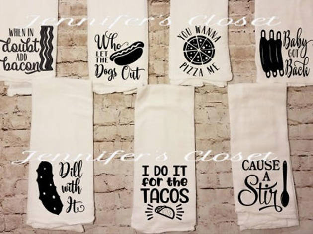 Jennifer’s Closet “You Wanna Pizza Me” Kitchen Towel Jennifer’s Closet “You Wanna Pizza Me” Kitchen Towel