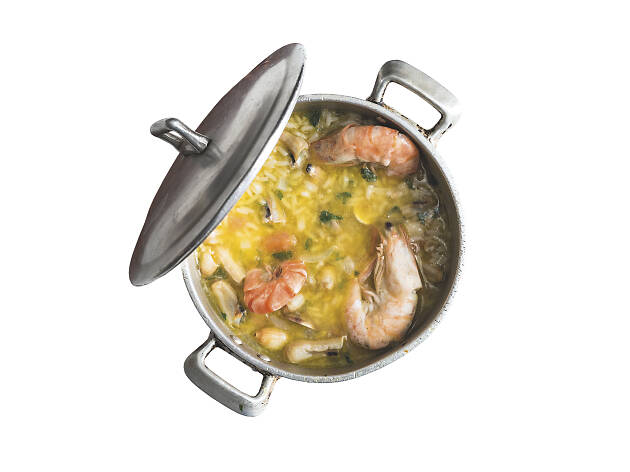 Arroz de Lingueirão de O Caçador