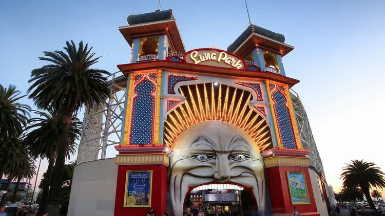 Luna Park at Around St Kilda