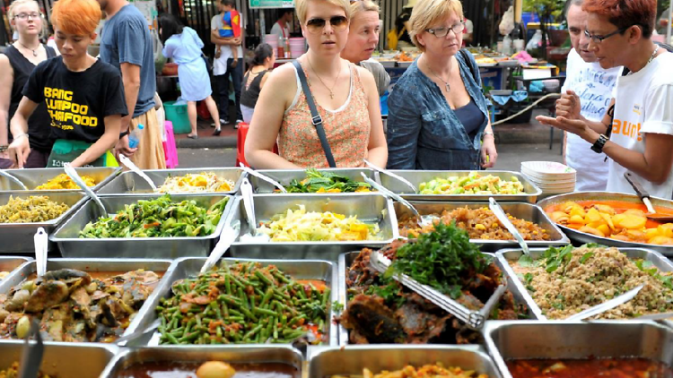 Street eats in Bangkok