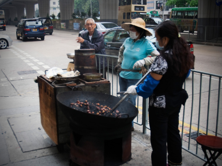 Munch on roasted chestnuts