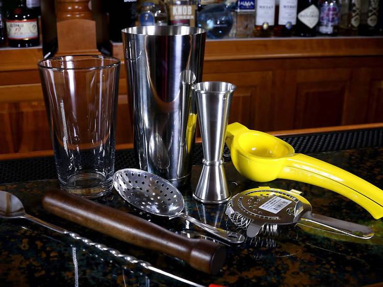 For the home bartender: Awesome Drinks home bartender starter kit