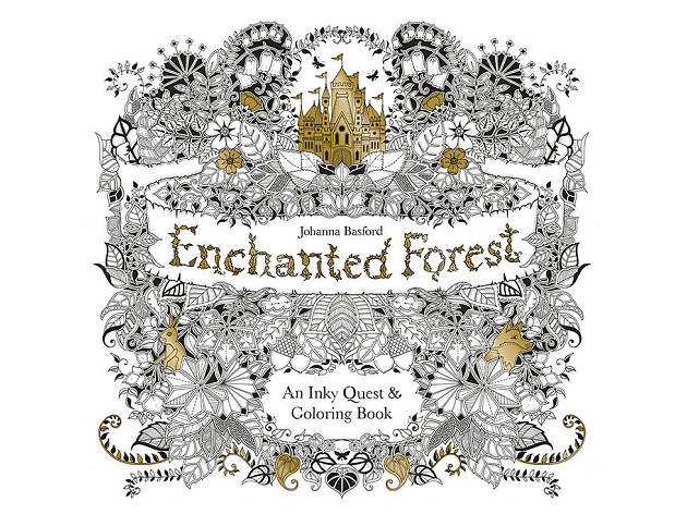 Enchanted Forest coloring book Enchanted Forest coloring book