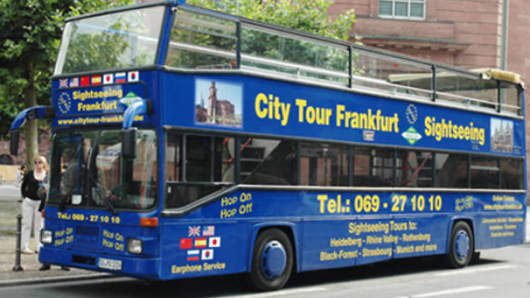 Frankfurt city hop-on hop-off tour