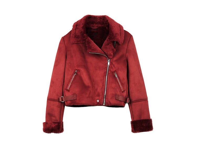 Bershka Double-Sided Biker Jacket