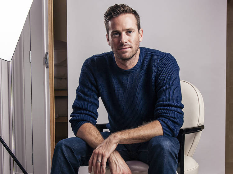 Portrait of Armie Hammer