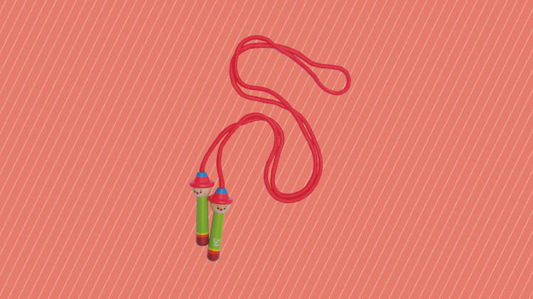 Clown skipping rope