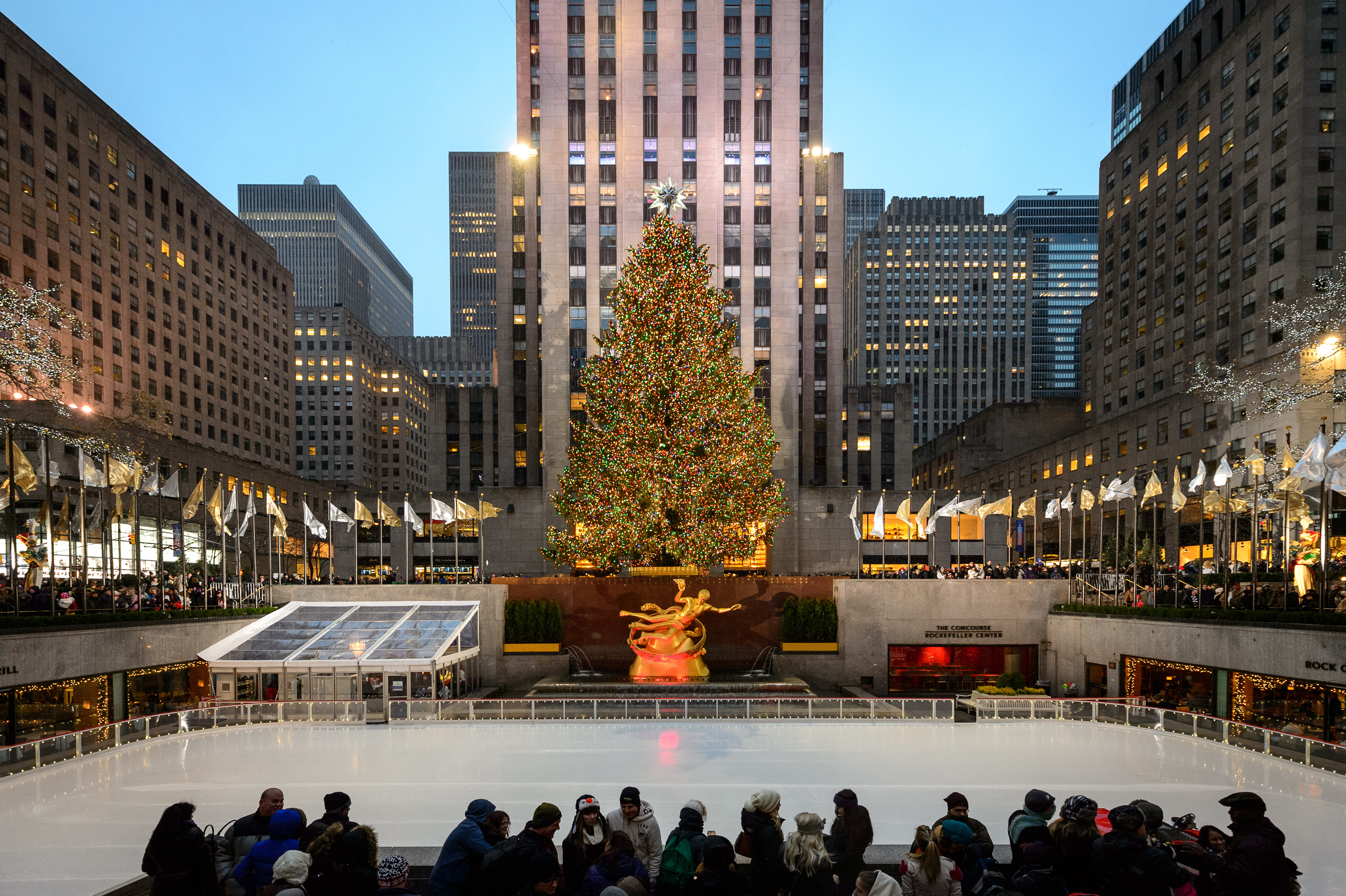 Best Pictures of Christmas in NYC Including Christmas lights