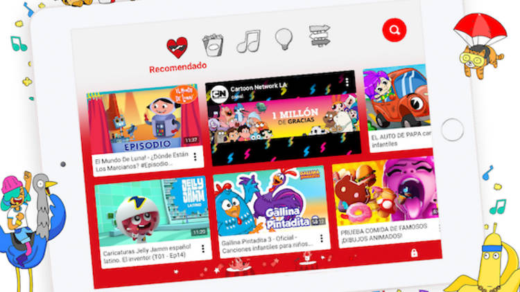 Youtube kids, niños, app, aplicación