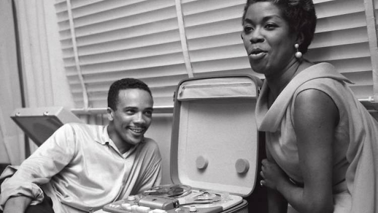 Quincy Jones y Sarah Vaughan