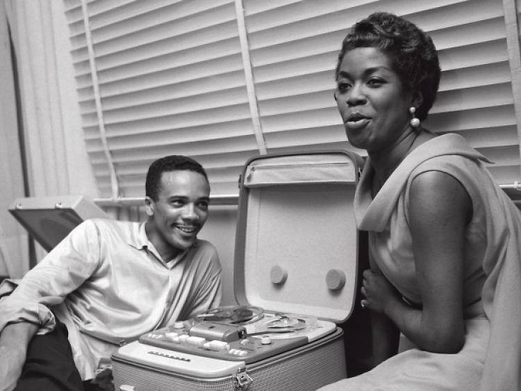 Quincy Jones y Sarah Vaughan