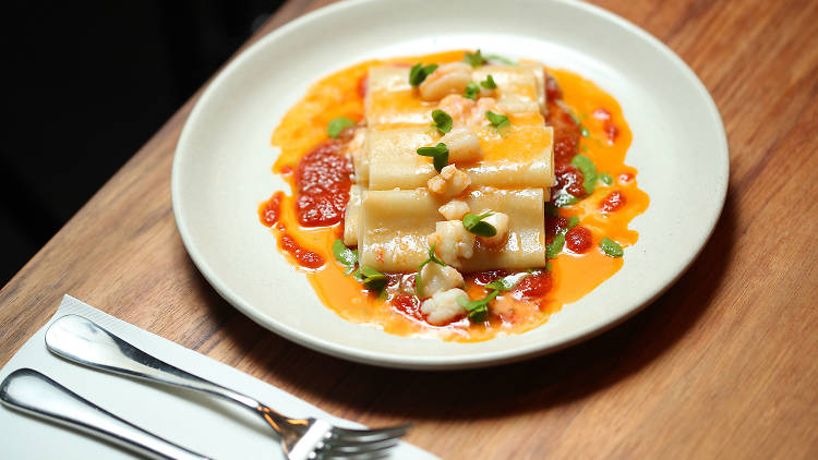 Paccheri at Osteria Ilaria