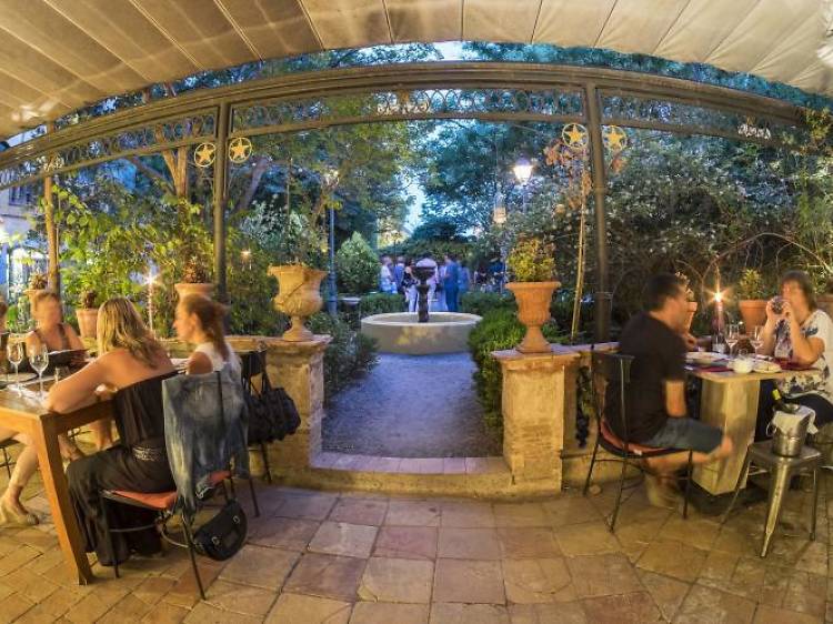 Cena en Els Jardins de la Mercè