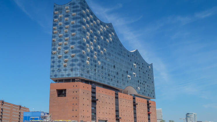 Elbphilharmonie Hall Plaza and Hamburg City Walking Tour